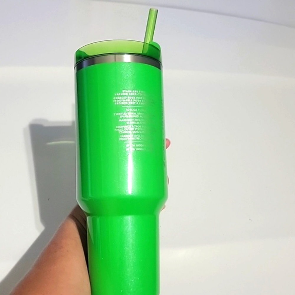 Stanley x Starbucks Target Exculsive 2025 PEARL GREEN 40oz Tumbler Quencher NWT - Picture 5 of 13